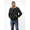 Soft Shell Long Sleeve Full Zip Jacket w/ Contrast Piping Detail & Elastic Cuffs